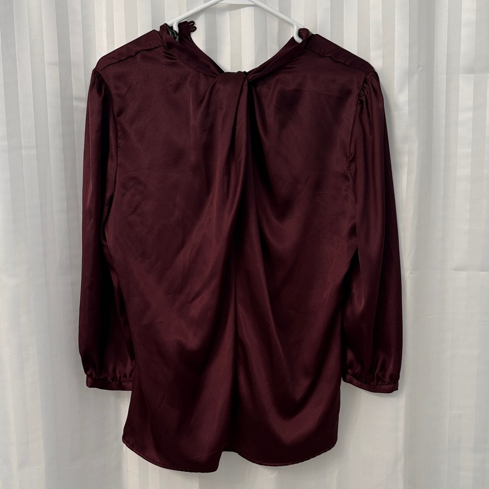 NWT Mango Purple Blouse -Size 4